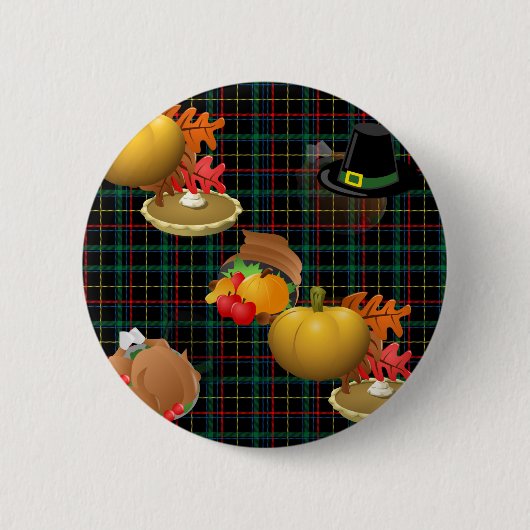 Badge Rond 5 Cm action de grâces (Devant)