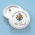 Badge Rond 5 Cm Activité d'analyse des pubs de plaisance des navir<br><div class="desc">This design created though digital art. It may be personalized in the area provide or customizing by choosing the click to customize further option and changing the name, initials or words. Donc, change le texte color and style or delete the text for an image only design. Contact me at colorflowcreations@gmail.com...</div>