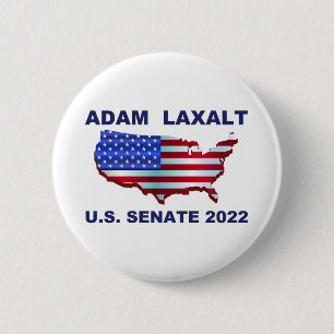 Badge Rond 5 Cm Adam Laxalt 2022 Sénat américain Nevada