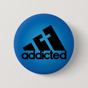 Badge Rond 5 Cm Addicité