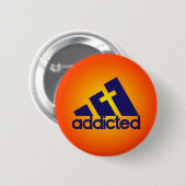 Badge Rond 5 Cm Addicité (Devant & derrière)