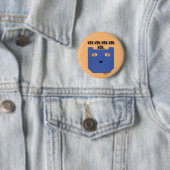 Badge Rond 5 Cm Admirer le chien (En situation)