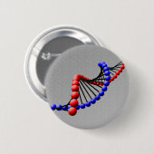 Badge Rond 5 Cm ADN - Bouton de double hélice (Devant & derrière)