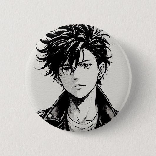 Badge Rond 5 Cm Adolescent (Devant)