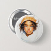 Badge Rond 5 Cm Adolescent Urbain (Devant & derrière)