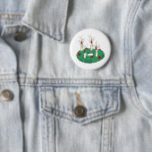 Badge Rond 5 Cm Advent Wreath (En situation)