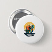 Badge Rond 5 Cm Adventure Awaits is Hiking Adventures is Outdoor A (Devant & derrière)