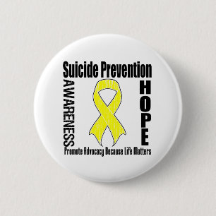 Badge Rond 5 Cm Advocacy Matters Suicide Prevention