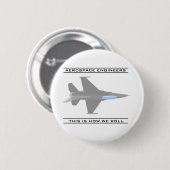 Badge Rond 5 Cm Aero Engineers : Comment nous roulons (Devant & derrière)