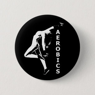 Badge Rond 5 Cm Aérobic