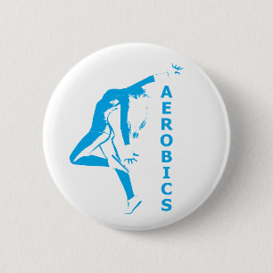 Badge Rond 5 Cm Aérobic