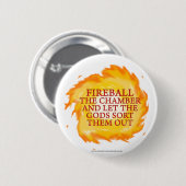 Badge Rond 5 Cm Aérolithe la chambre (Devant & derrière)