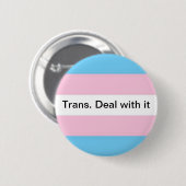 Badge Rond 5 Cm affaire avec elle (Devant & derrière)