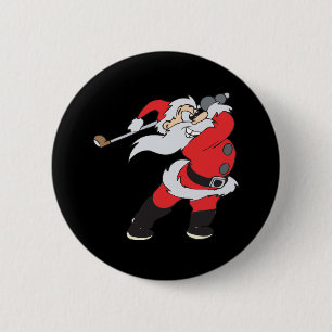 Badge Rond 5 Cm Affaires de moyens de Père Noël