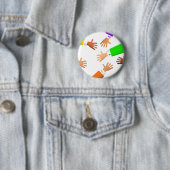 Badge Rond 5 Cm Affaires de recherche (En situation)