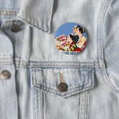 Badge Rond 5 Cm Affiche asiatique (En situation)
