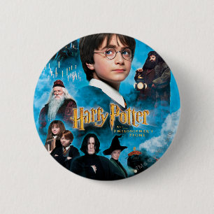 Badge Rond 5 Cm Affiche de la Pierre Philosophale