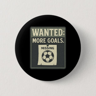 Badge Rond 5 Cm Affiche Rétro de Supporter de Football 'Envie de P