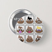 Badge Rond 5 Cm Afficher plusieurs faces (Devant & derrière)