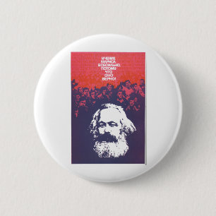 Badge Rond 5 Cm Affiches de propagande d'Union Soviétique de