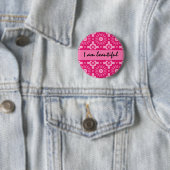 Badge Rond 5 Cm Affirmation affectueuse, je suis beau (En situation)