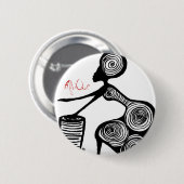 Badge Rond 5 Cm Afrique (Devant & derrière)