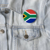 Badge Rond 5 Cm Afrique du Sud (En situation)