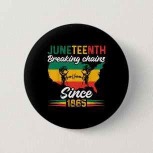 Badge Rond 5 Cm Afro-Américain 1865 - Histoire noire lun