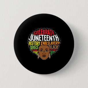 Badge Rond 5 Cm Afro Melanin Femmes Fille Afrique Ancêtres Liberté