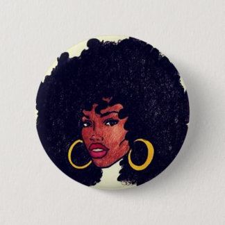 Badge Rond 5 Cm Afrocentric
