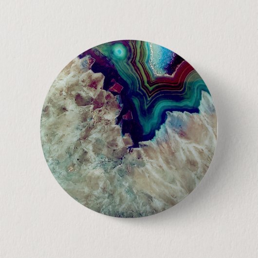 Badge Rond 5 Cm Agate multicolore (Devant)