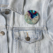 Badge Rond 5 Cm Agate multicolore (En situation)