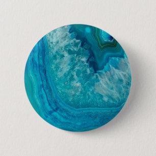 Badge Rond 5 Cm agathe, agate, pierre precieuse, gem, gemme, stone