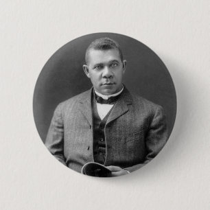 Badge Rond 5 Cm Agent de réservations T. Washington, 1903