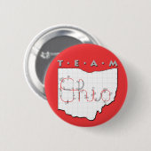 Badge Rond 5 Cm Agilité de l'Ohio d'équipe (Devant & derrière)