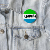 Badge Rond 5 Cm agnostique (En situation)