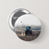 BADGE ROND 5 CM AGRICULTURE (Devant & derrière)