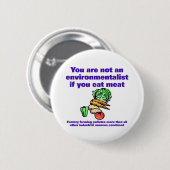 Badge Rond 5 Cm agriculture d'usine (Devant & derrière)