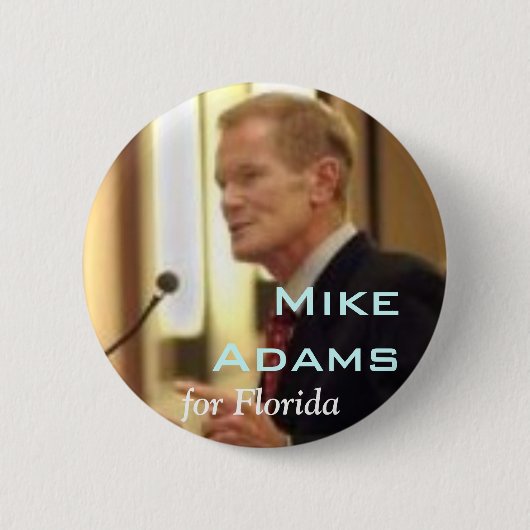 Badge Rond 5 Cm AGS d'Adams (Devant)