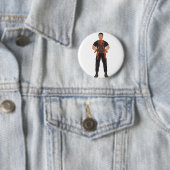 Badge Rond 5 Cm Ahmed et Nemi (En situation)