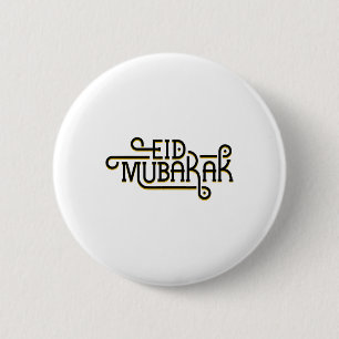 Badge Rond 5 Cm Aïd Moubarak Aïd el-Fitr Fêtes islamiques Musulman