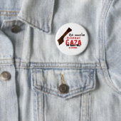 Badge Rond 5 Cm Aide et appui Gaza (En situation)