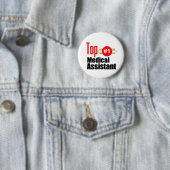 Badge Rond 5 Cm Aide médical supérieur (En situation)