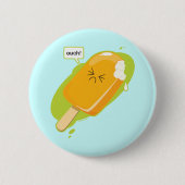 Badge Rond 5 Cm Aïe ! (Devant)