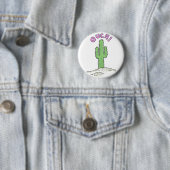 BADGE ROND 5 CM AÏE ! (En situation)