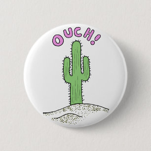 BADGE ROND 5 CM AÏE !