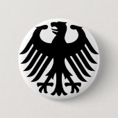 Badge Rond 5 Cm Aigle allemand (Devant)