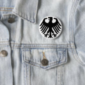 Badge Rond 5 Cm Aigle allemand (En situation)