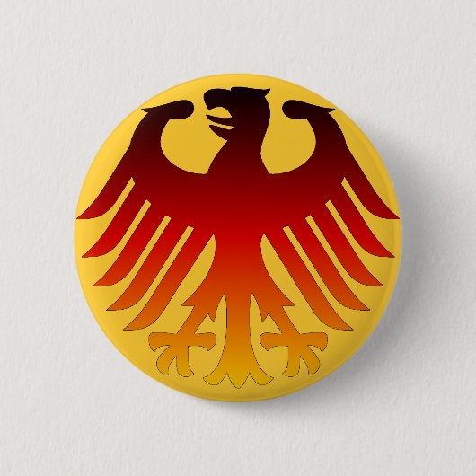 Badge Rond 5 Cm Aigle allemand (Devant)