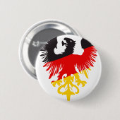 Badge Rond 5 Cm Aigle allemand (Devant & derrière)